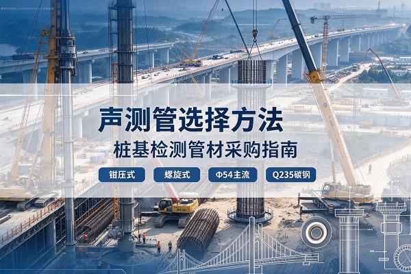 龙子湖声测管选型标准