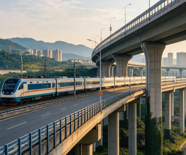 龙子湖桥梁工程